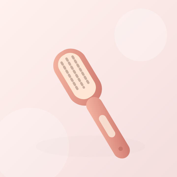 Illustration of Gentle Grooming Brush (demo preview)